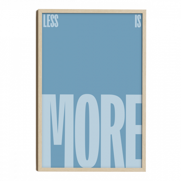 Less is more - Imagen 3